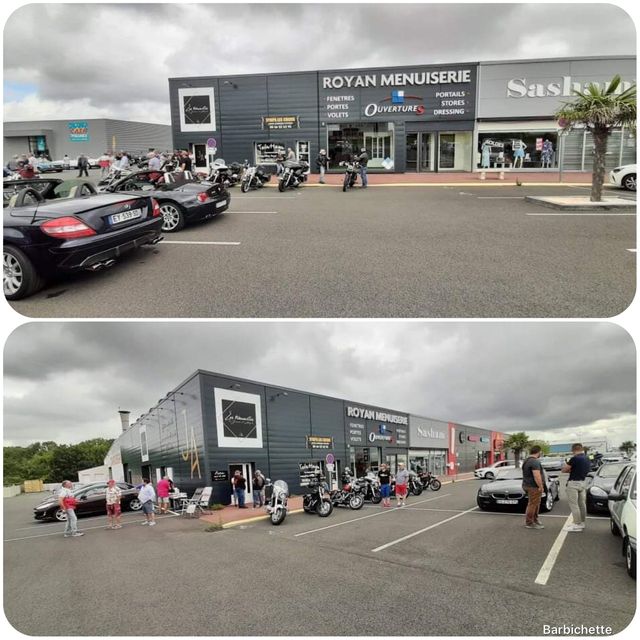 Merci à Royan menuiserie  de nous accepter sur son parking
