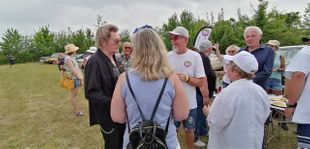 Merci à notre ami Eddy Deville pour sa visite...