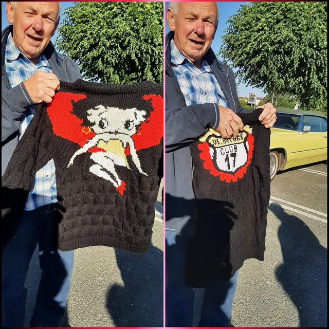 Deuxième création unique, quand Betty Boop rencontre l'us motors
